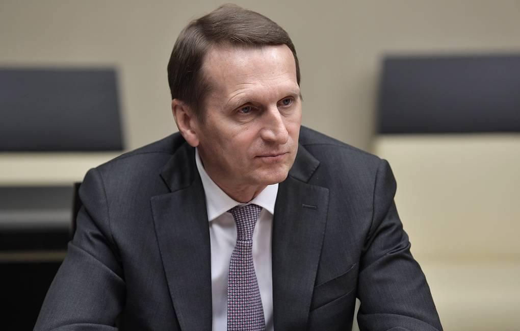 Директор Службы внешней разведки Сергей Нарышкин © Алексей Никольский/пресс-служба президента РФ/ТАСС