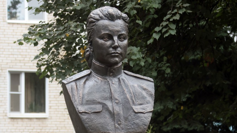 Памятник Зое Воскресенской РИА Новости © Виталий Белоусов 