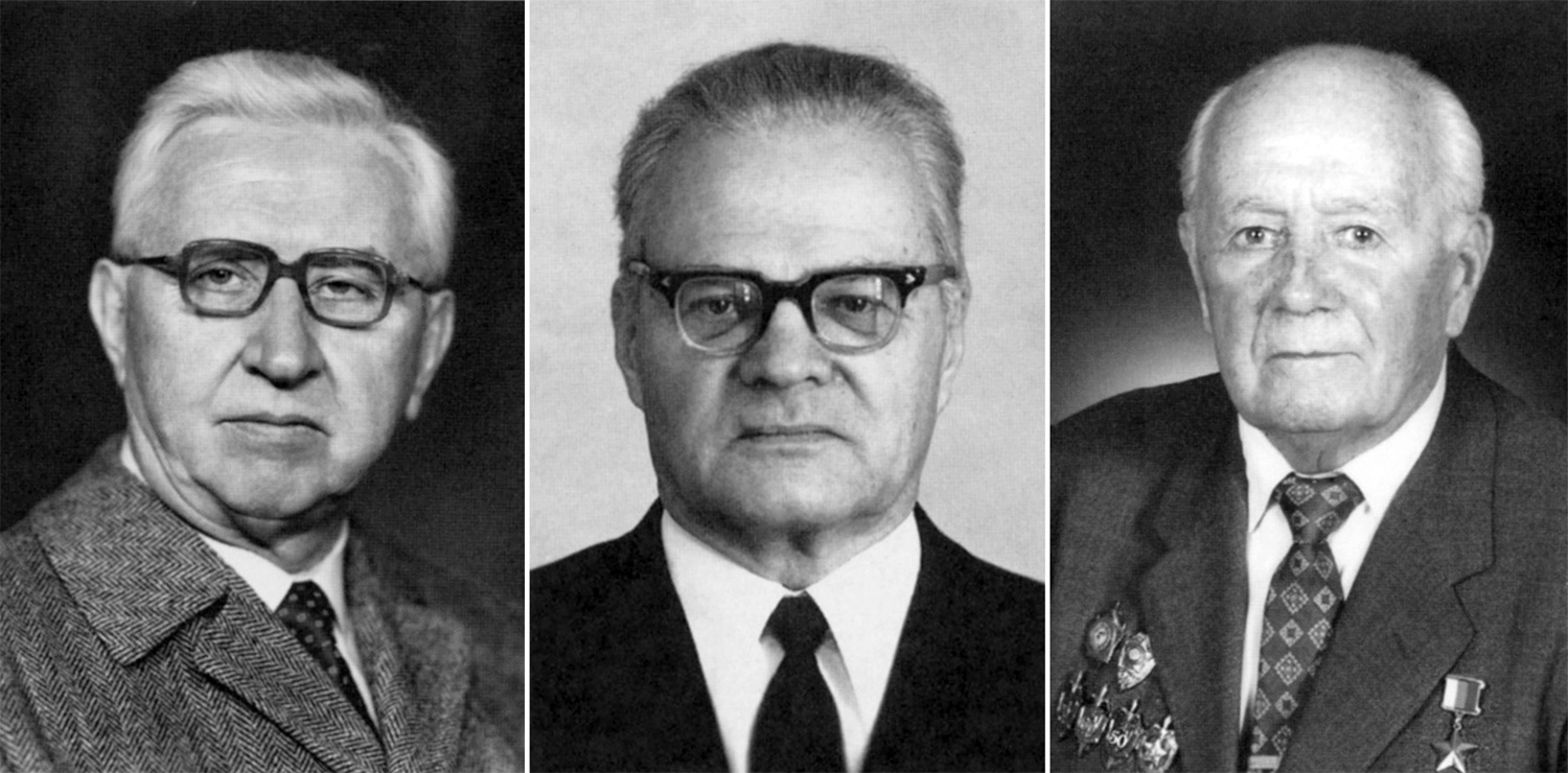 Слева направо: Александр Феклисов, Леонид Квасников, Владимир Барковский. Фото: Из серии книг Николая Долгополова  Слева направо: Александр Феклисов, Леонид Квасников, Владимир Барковский. Фото: Из серии книг Николая Долгополова