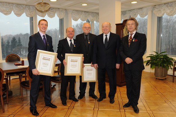 Вручены Премии СВР России за 2012 год        